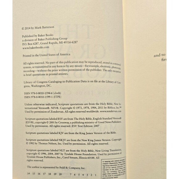 The Grave Robber: How Jesus Can Make Your Impossible Possible by Batterson, Mark - Picture 2 of 8